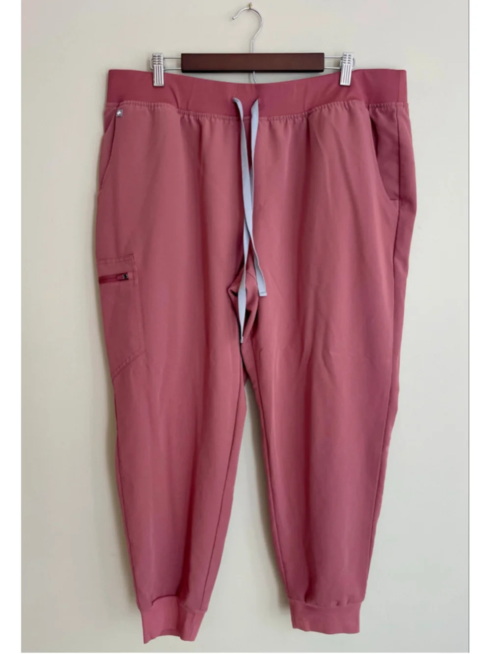 FIGS Scrub Set 3XL Mauve Casma Top Zamora Jogger Pants Technical Collection